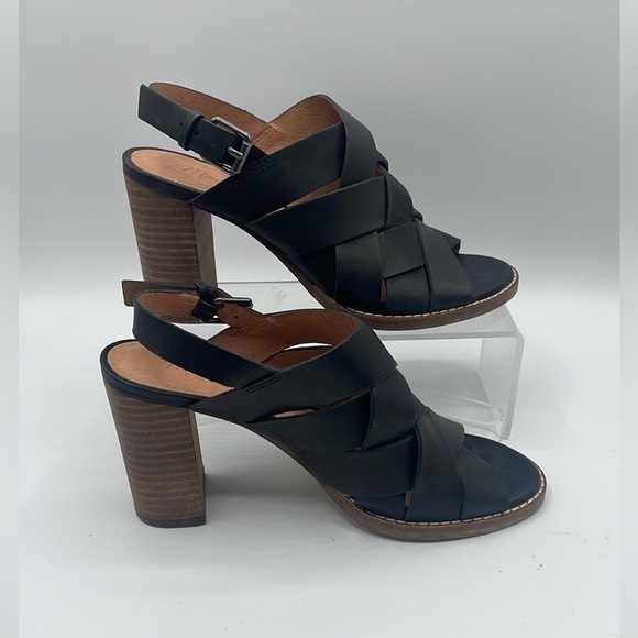 Madewell Shoes - Madewell Women's Black Cindy Sandals, size 5.5